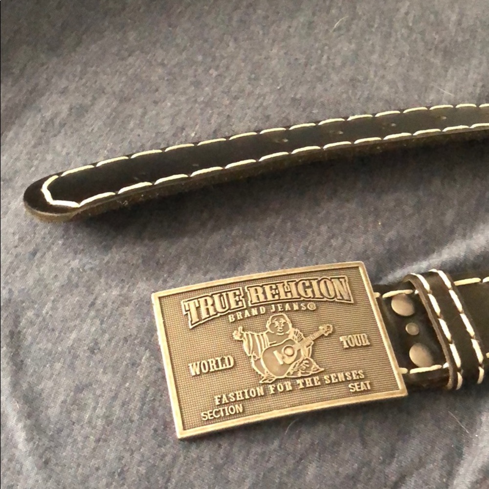 A Size 36 True Religion Belt. Wore once